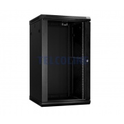 Szafa rackowa TELCOLINE 18U/19", 600x600 mm, czarna